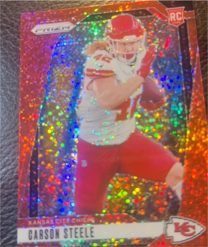 2024 Panini Prizm #377 Carson Steele — front