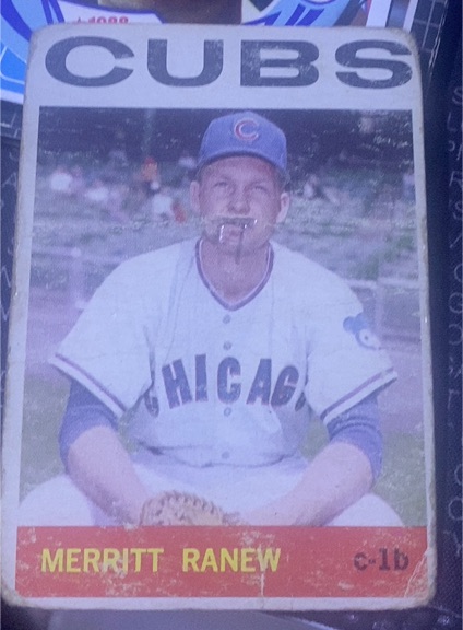 1964 Topps #78 Merritt Ranew — front