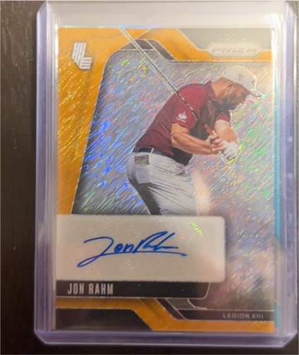 2025 Panini Prizm LIV Golf #SIG-JRA Jon Rahm — front