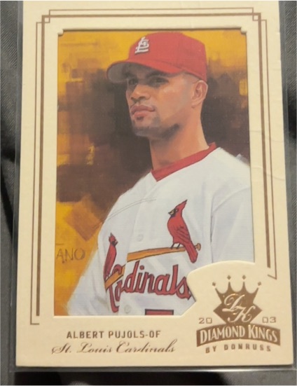 2003 Donruss Diamond Kings #147 Albert Pujols — front