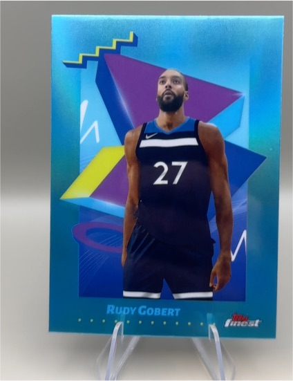 2024-25 Topps Finest #152 Rudy Gobert — front