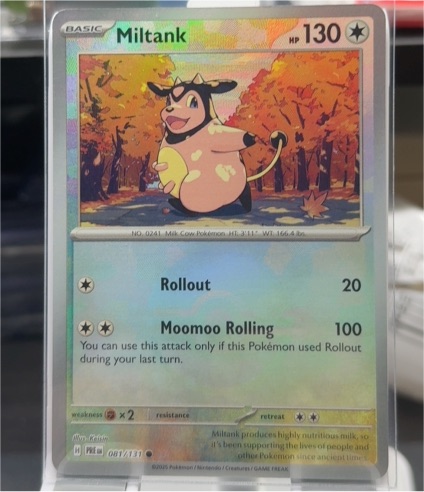 2023 Pokémon SV: Prismatic Evolutions #081 Miltank — front