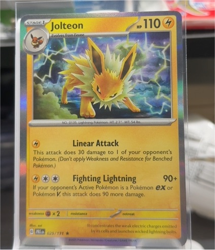 2023 Pokémon Prismatic Evolutions #029 Jolteon — front