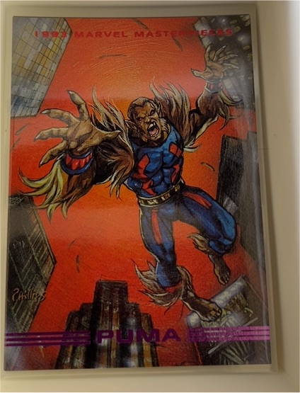 1993 SkyBox Marvel Masterpieces #49 Puma — front