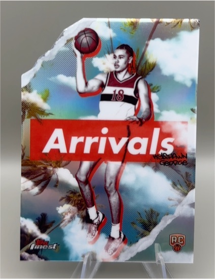 2024-25 Topps Finest #A-20 Kyshawn George Arrivals — front