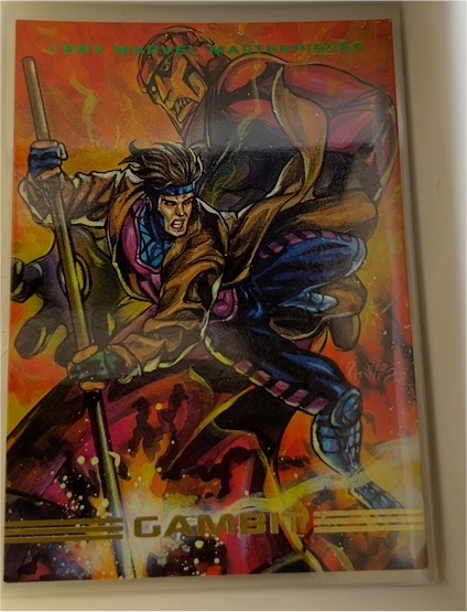 1993 SkyBox Marvel Masterpieces #31 Gambit — front