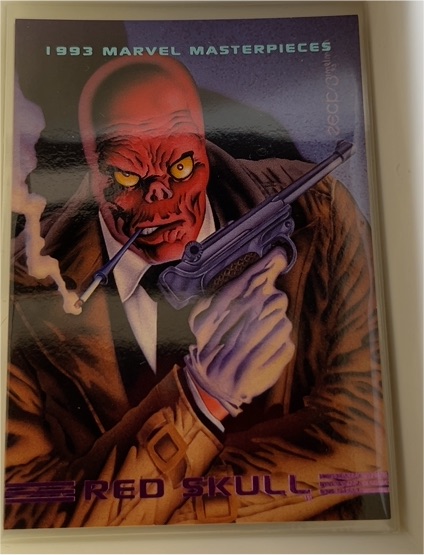 1993 SkyBox Marvel Masterpieces #79 Red Skull — front