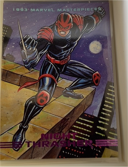 1993 SkyBox Marvel Masterpieces #78 Night Thrasher — front