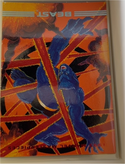 1993 Skybox Marvel Masterpieces #17 Beast — front