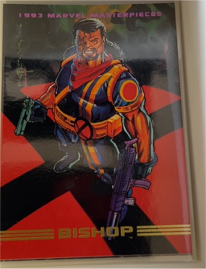 1993 SkyBox Marvel Masterpieces #57 Bishop — front