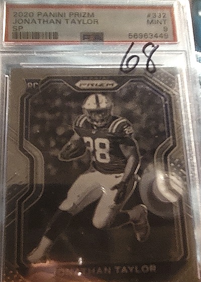 2020 Panini Prizm #332 Jonathan Taylor — front