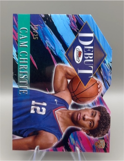 2024-25 Topps Finest Debut #D-30 Cam Christie — front