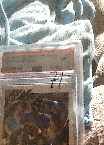2020 Donruss Optic #49 Lamar Jackson — front