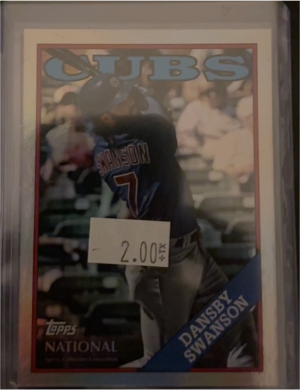 1988 Topps #7 Dansby Swanson — front