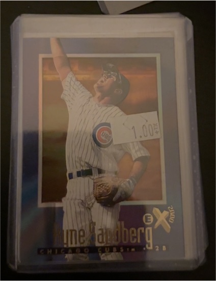 1997 SkyBox E-X2000 #62 Ryne Sandberg — front