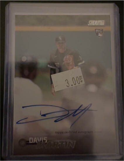2023 Topps Stadium Club #SCDA-DM Davis Martin — front