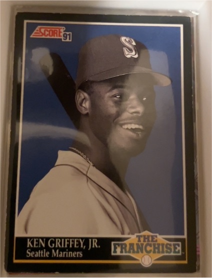 1991 Score #858 Ken Griffey, Jr. — front