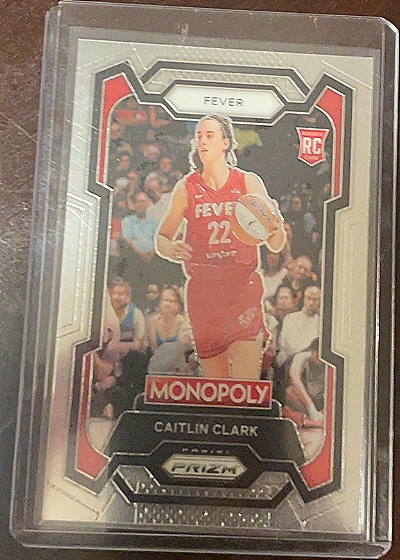 2024 Panini Prizm Monopoly WNBA #65 Caitlin Clark Rookie — front