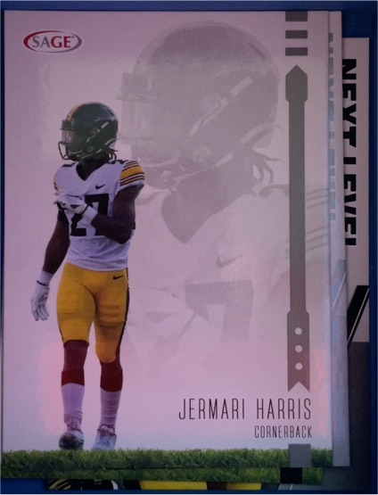 2025 Sage Football #72 Jermari Harris — front