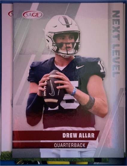 2025 Sage Next Level #98 Drew Allar — front
