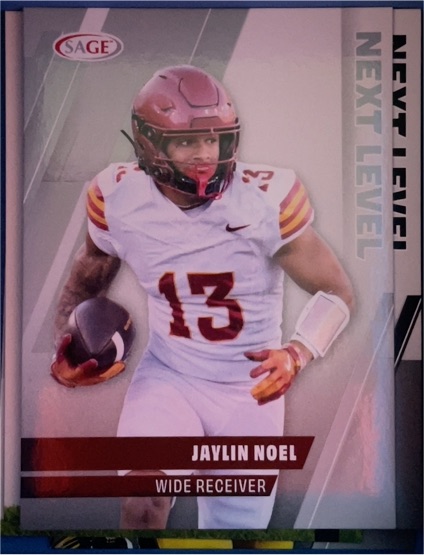 2025 Sage Next Level #94 Jaylin Noel — front