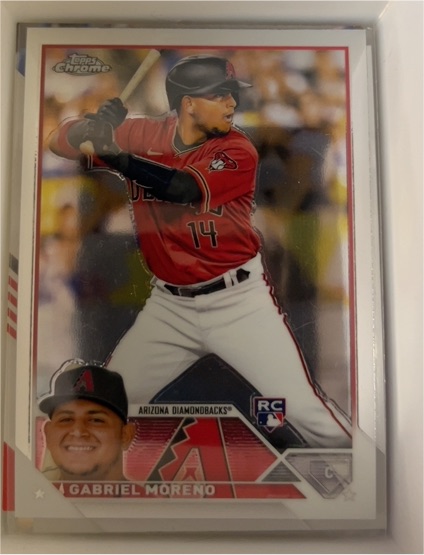2023 Topps Chrome #189 Gabriel Moreno — front