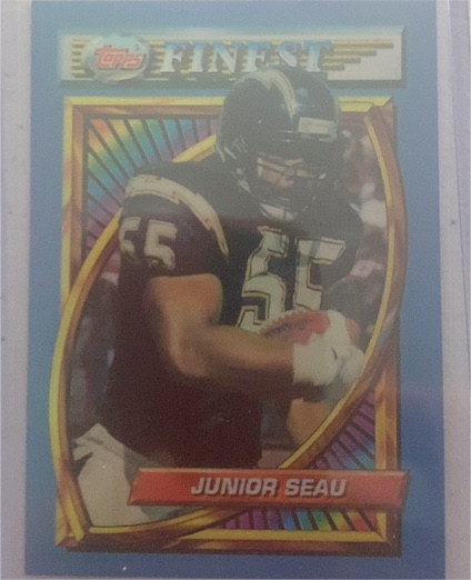 1994 Topps Finest #149 Junior Seau — front