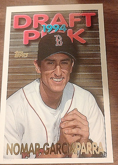 1994 Topps #587 Nomar Garciaparra — front