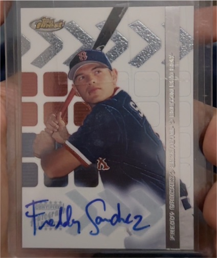 2002 Topps Finest #103 Freddy Sanchez — front