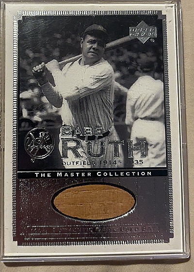 2000 Upper Deck Master Collection #NYY4 Babe Ruth — front