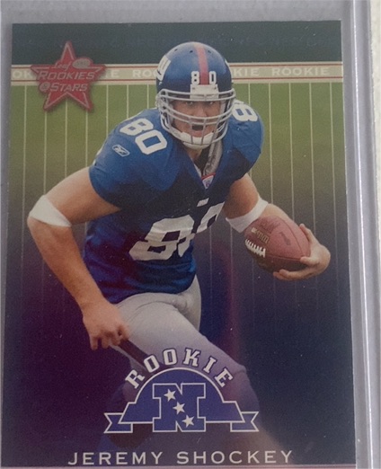 2002 Leaf Rookies & Stars #265 Jeremy Shockey — front