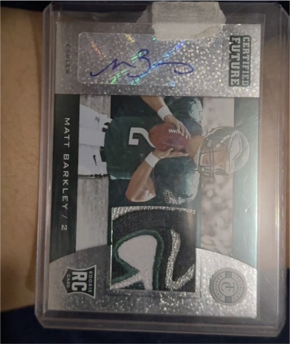2013 Panini Totally Certified Certified Future #CF-MB Matt Barkley — front