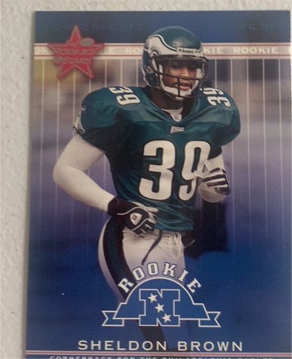 2002 Leaf Rookies and Stars Sheldon Brown Rookie — front
