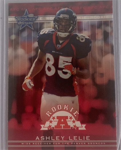 2002 Leaf Rookies and Stars #123 Ashley Lelie — front