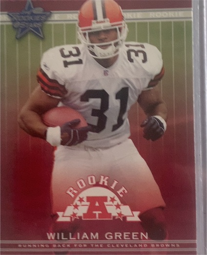2002 Leaf Rookies and Stars #296 William Green — front