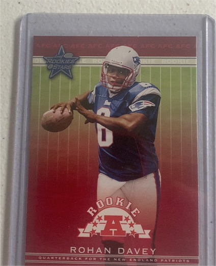 2002 Leaf Rookies & Stars #138 Rohan Davey — front