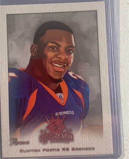 2002 Donruss Gridiron Kings #112 Clinton Portis — front