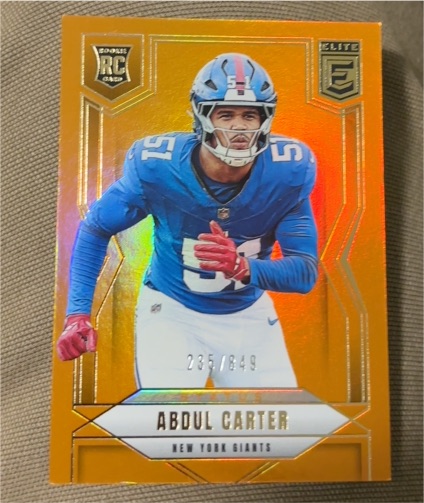 2025 Donruss Elite #235 Abdul Carter — front