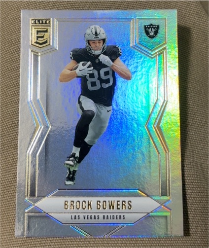 2025 Donruss Elite #13 Brock Bowers — front