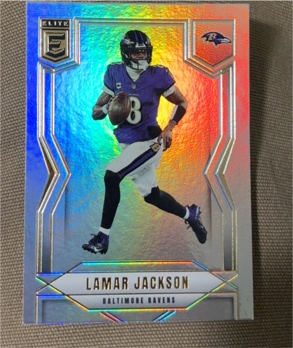 2025 Donruss Elite #10 Lamar Jackson — front