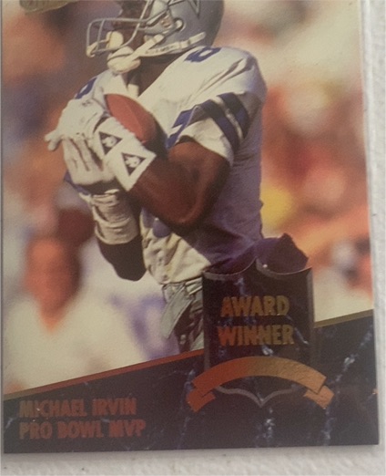 1992 Fleer Ultra Award Winner #6 Michael Irvin — front