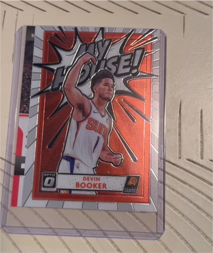 2020-21 Panini Donruss Optic #15 My House Devin Booker — front