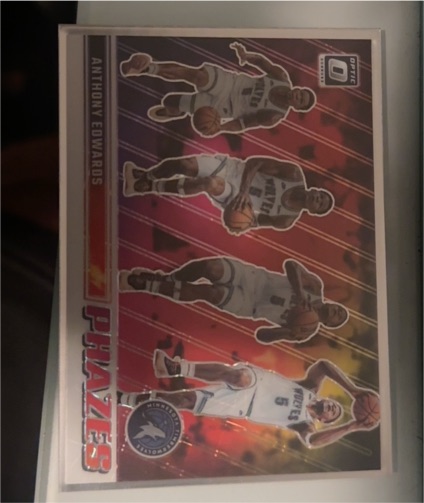 2023-24 Panini Donruss Optic #25 Anthony Edwards Phazes — front