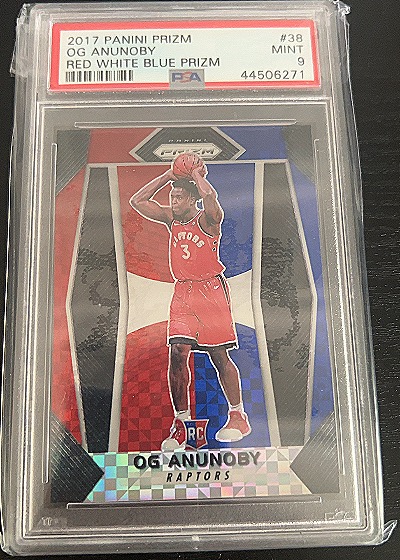 2017 Panini Prizm #38 OG Anunoby — front