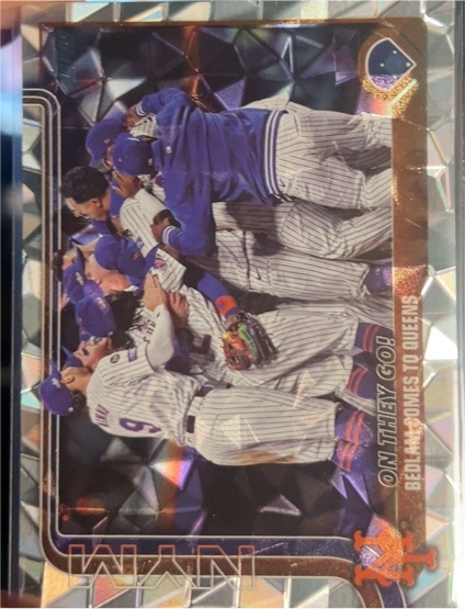 2025 Topps Series 2 #432 On They Go! Bedlam Comes to Queens — front