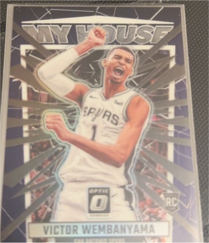 2023-24 Panini Donruss Optic #6 Victor Wembanyama My House Rookie — front