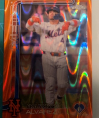 2025 Topps Chrome #207 Francisco Alvarez — front