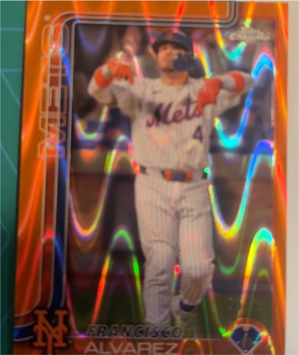 2025 Topps Chrome #207 Francisco Alvarez — front