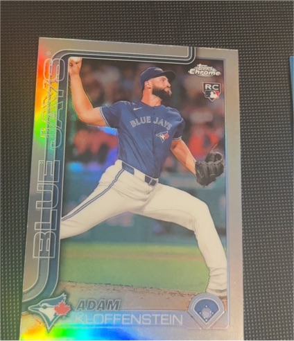 2025 Topps Chrome #426 Adam Kloffenstein — front