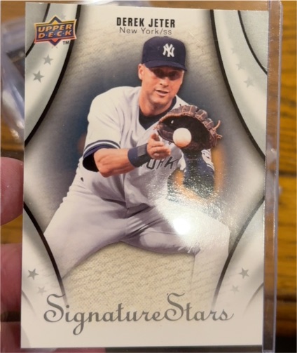 2009 Upper Deck Signature Stars #37 Derek Jeter — front